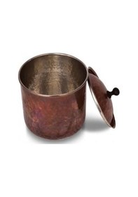 Resim Turna Bakır Safran Baharatlık 4 No El Dövme Oksit Turna0004-3 Bakır 