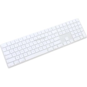 Resim Keyboard-2 A1843 With Numeric Klavye Koruyucu Us To Türkçe ile Uyumlu Şeffaf 