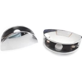 Resim Nil Avm Oval Krom Etejer Camı Tutucu Takımı 