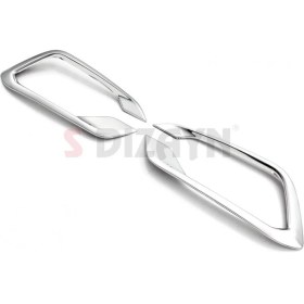 Resim paspasgarajı Paspasgaraji Fiat Egea Sedan Krom Sis Çerçevesi 2 Prç. 2020 Üzeri (Mat Krom) 