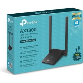 Resim TP-Link Tp-Lınk Archer TX20U Plus AX1800 Wı-Fı 6 Kablosuz USB Adaptor 