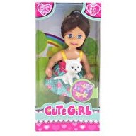 Resim Sevimli Mini Bebek Kumral Tekli 