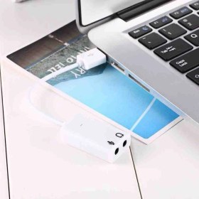 Resim Zey Alfais 4505 Harici Kablolu 7.1 USB Ses Kartı 3.5mm Mikrofon Dönüştürücü Adaptör 