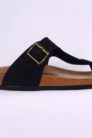 Resim Pierre Cardin 7542 Siyah Erkek Parmak Arası Rahat Taban Terlik 