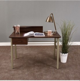 Resim U-Turn Çalışma Masası - Meşe 