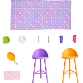 Resim Barbie'nin Yeni Portatif Evi 2024 HRJ76 