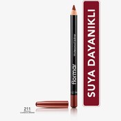 Resim Flormar Suya Dayanıklı ve Yoğun Pigmentli Mat Dudak Kalemi 211 Classical Brown 