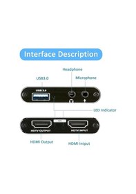 Resim Anunnaki An4130 Hdmı 4k Uhd 30hz Video Capture Cihazı Gamer Yayın Ve Kayıt Uyumlu 