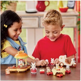 Resim Sylvanian Families Hamburger Standı 5757 