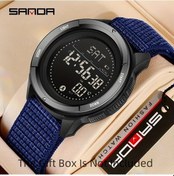 Resim Oldfriend Sanda Erkek Spor Saati Kahve Çok Fonksiyonlu Pusula Su Geçirmez Metronom Alarm Diğer 