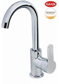 Resim Gms Zirve Lavabo Bataryası - Çift Su Girişli - Krom 