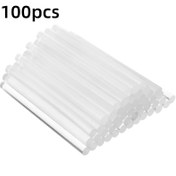 Resim 100 Adet Yüksek Tutunma 7x 100mm Plastik Sıcak Eritme Çubukları El Sanatları İçin, Mobilya Tamiri, Şahsi Kullanım DIY Projeleri Hediye Paketi Endustriyel Kalite Silgi Tabancası ile Mini Altın Gumus Bronz Gunlama Uclari Araba Icin yapıştırma, şimdi kadnlar ikin el aletlerini tutmaya hazirsin! 
