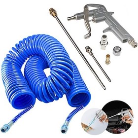 Resim PROXTECH Kompresör Spiral Hava Hortumu 15Mt Hava Tabanca seti 