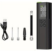 Resim Maxaccess Led Ekranlı Akıllı Abs Şarj Edilebilir Elektrikli Top Pompası - Futbol Basketbol Voleybol İçin 