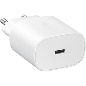 Resim Samsung Galaxy M52 5G Type-C Fast Şarj Adaptörü 25W Beyaz 