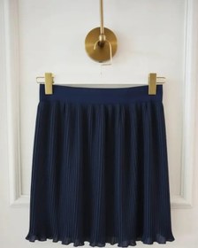 Resim bgm fashion Kadın Tesettür Piliseli İçlik Etek Tunik Altı Uzatıcı Kurtarıcı Pliseli Pileli 