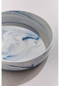 Resim Pasabahce Marble Porselen Servis Kase Mavi - 1 Adet 