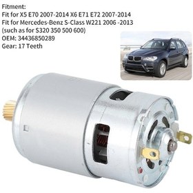 Resim 17 Diş El Freni Modülü Motoru 34436850289 Yedek Parça Mercedes Benz S-class W221 06-13 İçin Uygundur. 