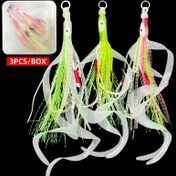 Resim Parlak Kalamar Etekleri Çift Destekli Kancalar, Işıklıkla Metal Yavaş İğne Balığı, 8 Bacaklı Ahtapot Olta Malzemeleri Derin Deniz Avcılığı Şirinek Suyu Oltasıyken Dayanikliligi Yuzeye Cikan Paslanmaz çeliktedır 