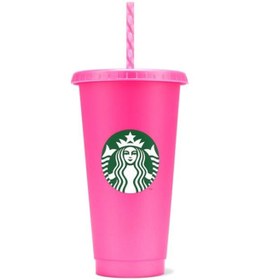 Resim Starbucks ® Yeniden Kullanılabilir Soğuk İçecek Bardağı - Pembe - 710 ml - 