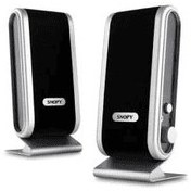 Resim Snopy SN-820 Siyah Gümüş Lcd Usb Speaker İnce Tasarım 