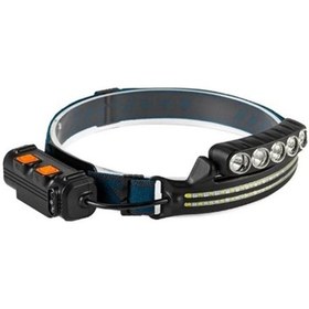 Resim Gold Orion Km-214 Hareket Sensörlü 42 Led 1200 Lmn Şarjlı Kafa Lambası - 6 Mod Süper Parlak-8857 Siyah 