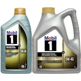 Resim Mobil 1 FS 0W-40 Tam Sentetik Motor Yağı 4 L + 1 L 