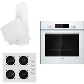 Resim Siemens & Femaş New White City 3 lü Ankastre Set ( HB012FBW1T - B 3140 - FD 102 ) 
