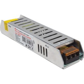 Resim PM-13247 12 Volt - 5 Amper Slım Kasa Metal Adaptör (158*40*30) 