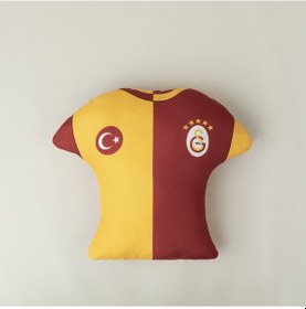 Resim Lisanslı Galatasaray 5. Yıldız Forma Kırlent 000000001500222996 Çok Renkli 