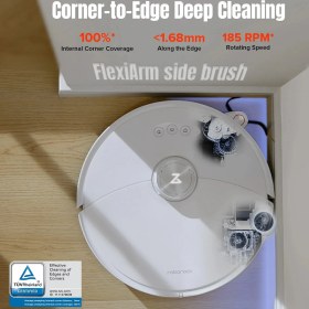 Resim Roborock 10000PA Ultra Emiş Gücü Hepa Filtreli Premium Akıllı Robot Süpürge | Ekstra Kenar Paspaslama Sistemi | Kendi Kendini Temizleme | Onerous Lambader Hediye! 