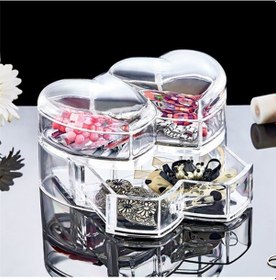 Resim Kalpli Kapaklı Mücevher Kutusu Takı Ve Aksesuarlar İçin Kapaklı Mücevher Saklama Çözümü Diğer 