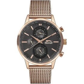 Resim Slazenger SL.09.1844.2.02 Erkek Kol Saati | Rose Gold Kasa & Milanese Kordon 