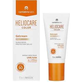 Resim Heliocare Color Gelcream Light Güneş Kremi Spf 50 50 ML 