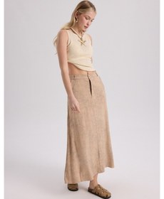 Resim Mai Collection Mai Studios Co. Garias Cepli Uzun Batik Desenli Vizon Etek Vizon 