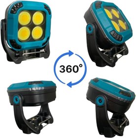 Resim PD-460 Cob LED Manyetik Mıknatıslı Led Spot Aydınlatma Mini Taşınabilir Şarjlı Lamba Fener Kamp Avcılık Acil Durum 