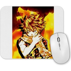 Resim Baskı Dükkanı Fairy Tail Natsu Dragneel Fire Dragon Mouse Pad 