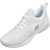 Resim Yonex Sonicage 3 All Court Beyaz Kadın Tenis Ayakkabısı Beyaz 