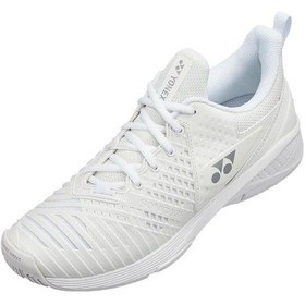 Resim Yonex Sonicage 3 All Court Beyaz Kadın Tenis Ayakkabısı Beyaz 