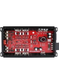 Resim Soundmax Sx-2850.4 2024 Yeni Seri 4 Kanal Oto Amfi 4 Ohm 4x60rms 