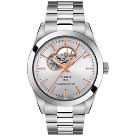 Resim Tissot Gentleman Powermatic 80 Open Heart T1274071103101 Erkek Kol Saati T127.407.11.031.01 