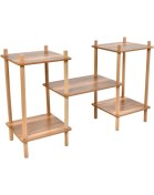 Resim Prado Ahşap Dekoratif Çiçeklik, Çiçek Sehpası No: 3 