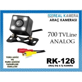 Resim Rk-126 Gece Görüşlü Araç Kamerası 