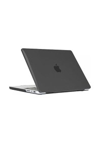 Resim Apple Uyumlu MacBook Pro 14inç M3/m4/max A3112 A3185 A3401 A2918 A1992 Kılıf Kristal Ön Arka Şeffaf Kapak Siyah 