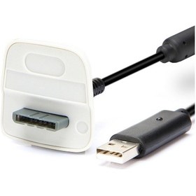 Resim Sones Xbox360 İçin 1,5 M Manyetik Kablosuz Şarj Kablosu Beyaz 