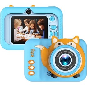 Resim Reedark 720p Dijital Kamera Sevimli Çocuk Kamerası 20mp Çocuk Kamerası Çocuklar İçin Selfie Kamera 