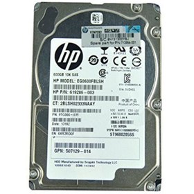 Resim KYNC 599476-003 600GB 10kRPMMBF2600RC 2.5in SAS-6G Enterprise G4-G7 HDD REFRUBISHED 