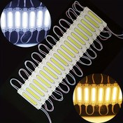 Resim 20 adet/takım 12V Yüksek Parlaklık COB Modül Reklam Işıklı Tabela Işığı Düşük Gerilim Mağaza Afişi Arka Işık Reklam Işığı, Noel hediyeleri, tatil ofisi, yatak odası, otel, parti, restoran dekorasyonu için mükemmel 