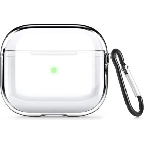 Resim Airpods 4 Kılıf Transparent Clear Soft Şeffaf [airpods 4 ile Uyumlu Kılıf - Şeffaf] 