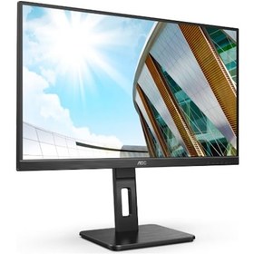 Resim 27 Aoc Q27p2q Ips 4ms 75mhz 1xvga 1xhdmı 1xdp 1xdvı 2k Qhd 2560x1440 Hoparlör Yükseklik Ayarı Pıvot Vesa Siyah 